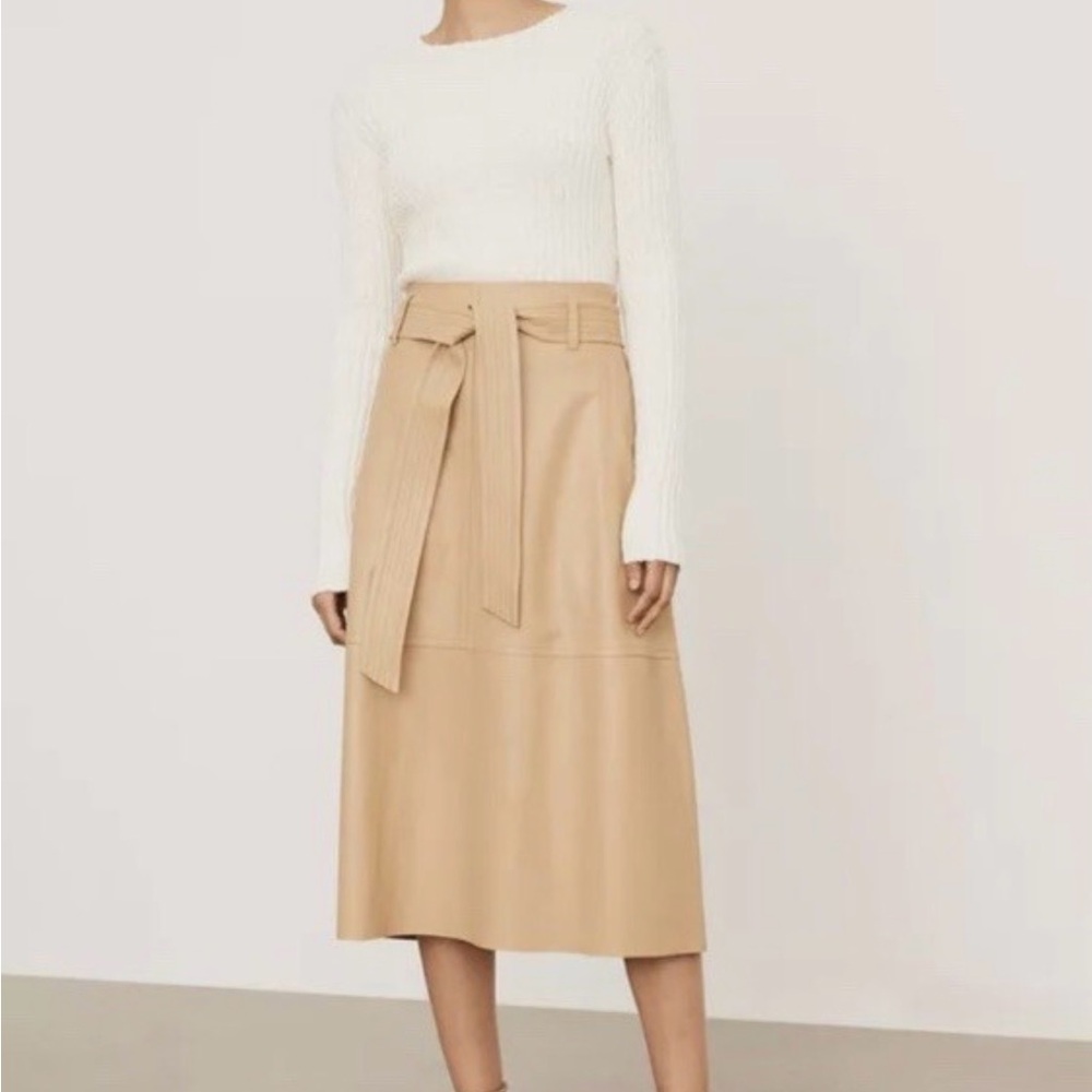 Vince NWOT Tan Maxi Skirt